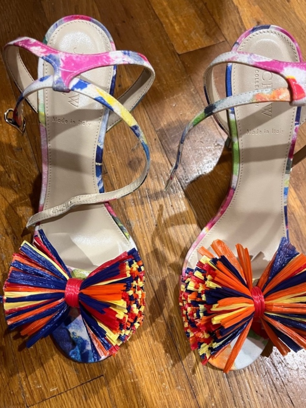 J Crew  Multicolor High Heel Pump
